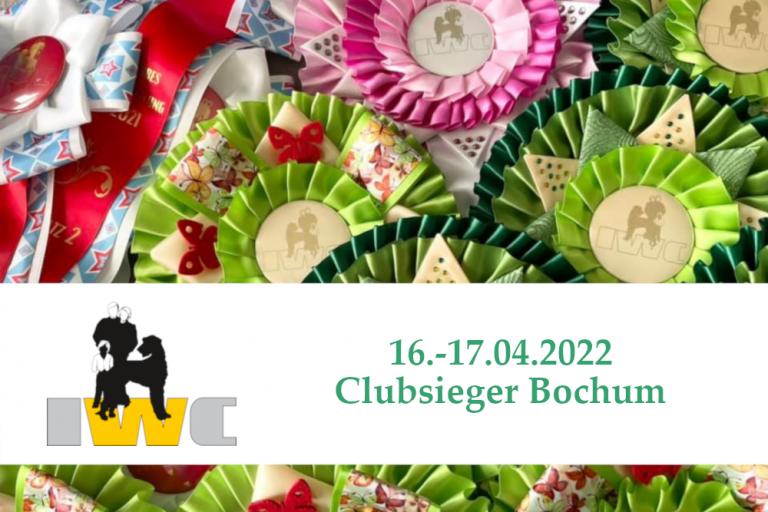 16.-17.04.2022 – IWC-Clubsieger Gemeinschaftsausstellung Bochum